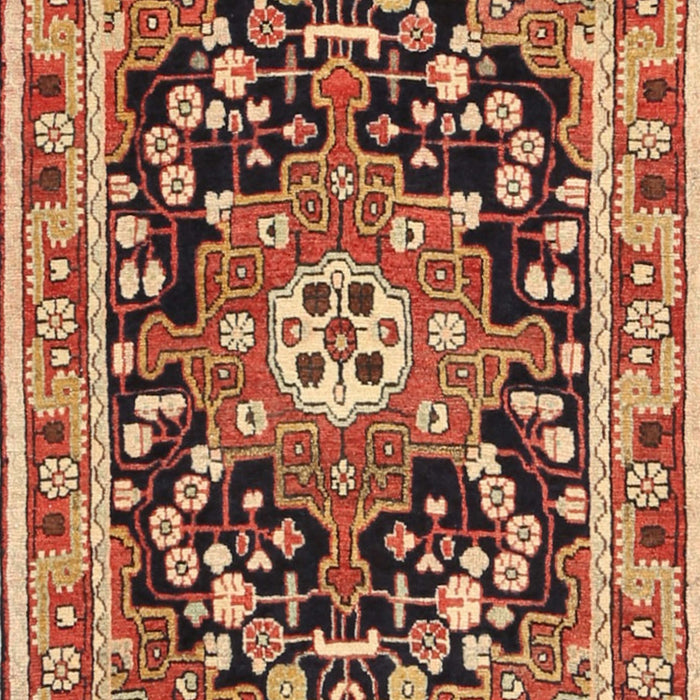Traditional Sand Brown Persian Rug, tr2637