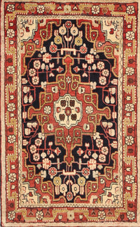 Machine Washable Traditional Sand Brown Rug, wshtr2637