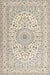 Traditional Vanilla Gold Medallion Rug, tr2642