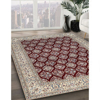 Traditional Tan Brown Persian Rug, tr2643