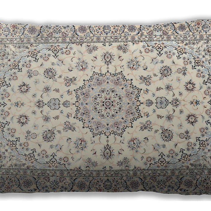 Traditional Classic Rectangular Golden Silk Gold Lumbar Throw Pillow, 13 inch by 19 inch, lbtr2645