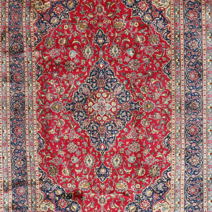 Traditional Light French Beige Brown Medallion Rug, tr264