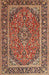 Traditional Saffron Red Persian Rug, tr2652