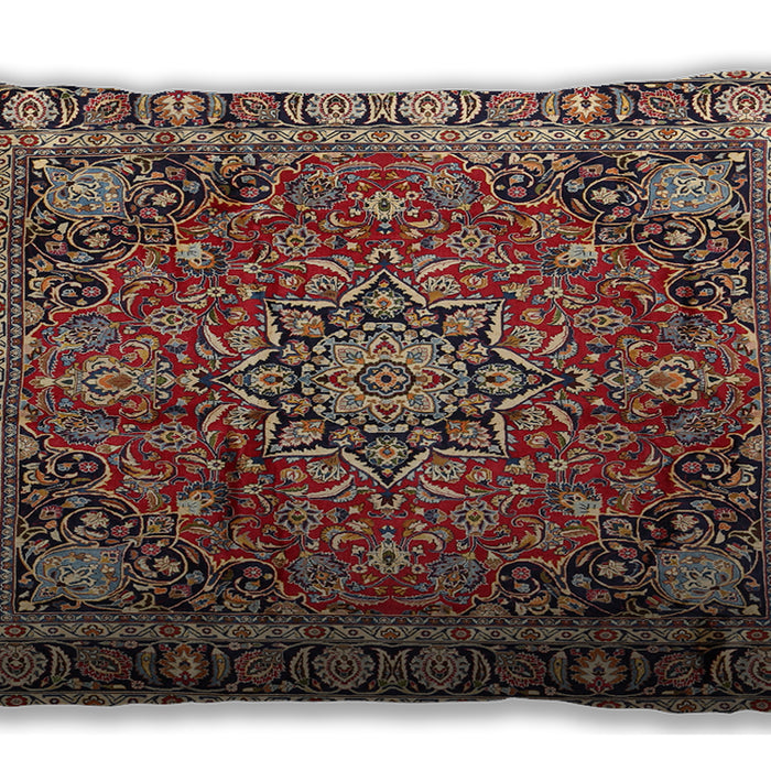 Traditional Classic Rectangular Camel Brown Lumbar Throw Pillow, 13 inch by 19 inch, lbtr2654
