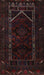 Traditional Burgundy Brown Persian Rug, tr2656