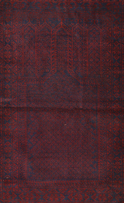 Machine Washable Traditional Saffron Red Rug, wshtr2658