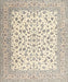 Traditional Vanilla Gold Persian Rug, tr2659