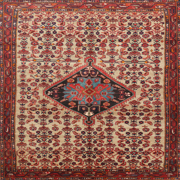 Square Traditional Red Persian Rug, tr265