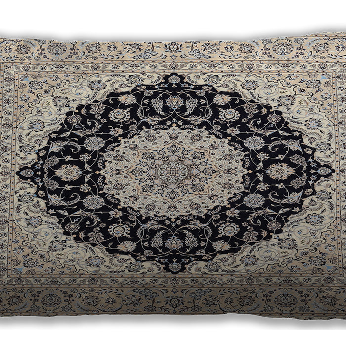 Traditional Classic Rectangular Carbon Gray Lumbar Throw Pillow, 13 inch by 19 inch, lbtr2660