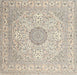 Traditional Light Gold Medallion Rug, tr2661