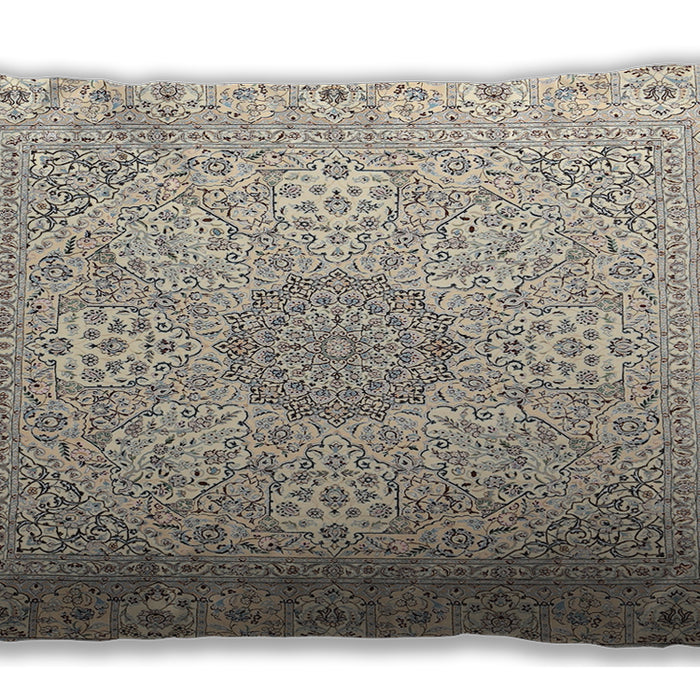 Traditional Classic Rectangular Light Gold Lumbar Throw Pillow, 13 inch by 19 inch, lbtr2661
