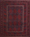 Machine Washable Traditional Burgundy Brown Rug, wshtr2662