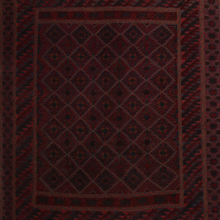 Traditional Black Brown Southwestern Rug, tr2664