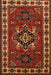 Machine Washable Traditional Light Brown Rug, wshtr266