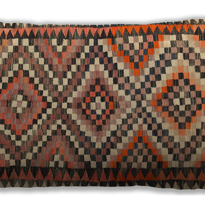 Traditional Classic Rectangular Brown Sand Brown Lumbar Throw Pillow, 13 inch by 19 inch, lbtr2670