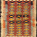 Square Traditional Gold Southwestern Rug, tr2675