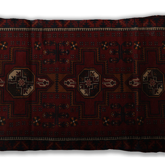 Traditional Classic Rectangular Midnight Gary Lumbar Throw Pillow, 13 inch by 19 inch, lbtr2677