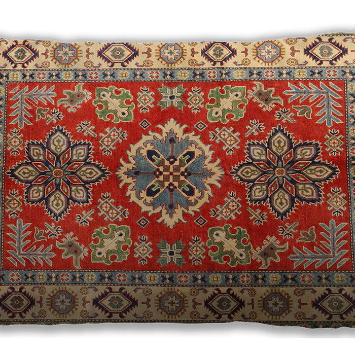 Traditional Classic Rectangular Brown Green Lumbar Throw Pillow, 13 inch by 19 inch, lbtr2682