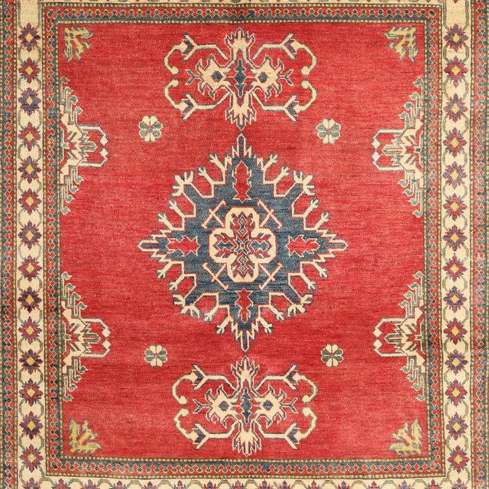 Machine Washable Traditional Neon Red Rug, wshtr2685