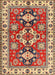 Traditional Fire Brick Red Persian Rug, tr2686