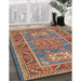Machine Washable Traditional Fire Brick Red Rug in a Family Room, wshtr2693