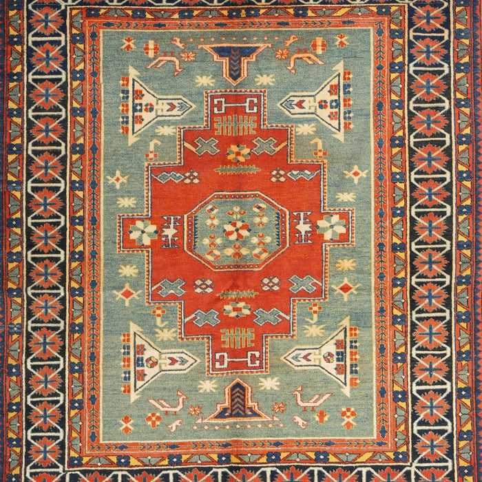 Traditional Brown Red Persian Rug, tr2694