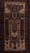 Traditional Black Brown Persian Rug, tr2695