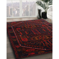 Traditional Bakers Brown Persian Rug, tr2698