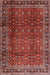 Traditional Orange Salmon Pink Persian Rug, tr2699