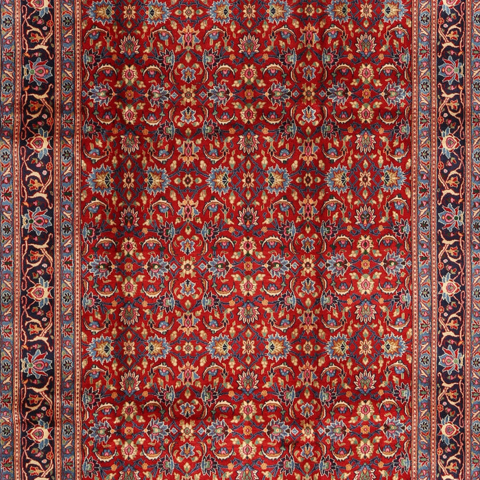 Traditional Orange Salmon Pink Persian Rug, tr2699
