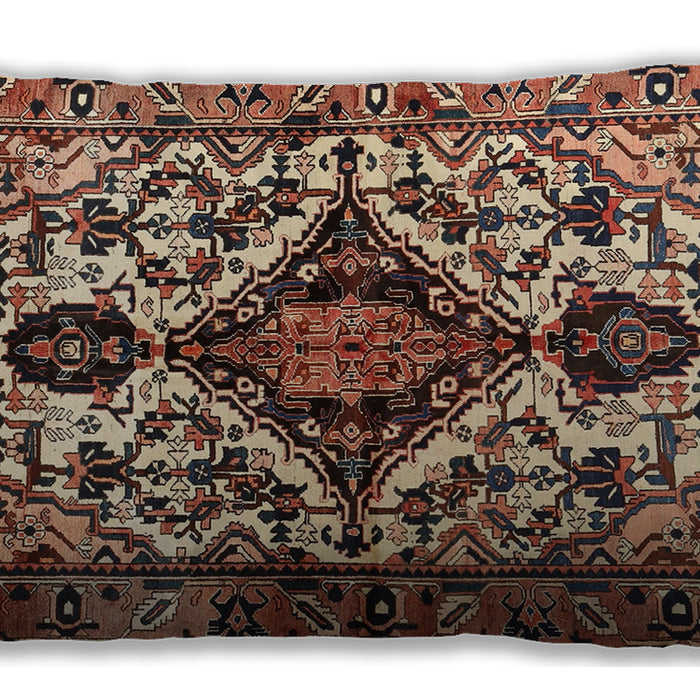 Traditional Classic Rectangular Sandy Brown Lumbar Throw Pillow, 13 inch by 19 inch, lbtr2702