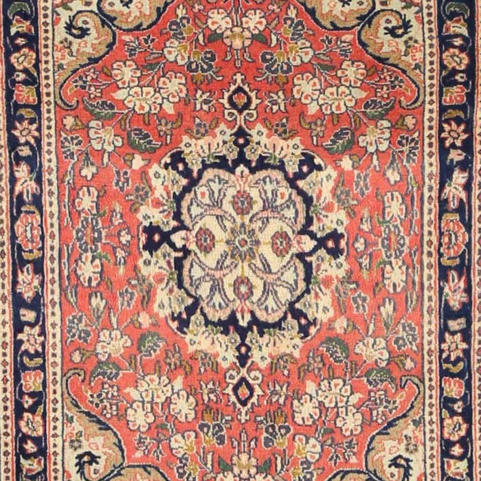 Machine Washable Traditional Chestnut Brown Rug, wshtr2706