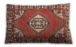 Traditional Classic Rectangular Light Copper Gold Lumbar Throw Pillow, 13 inch by 19 inch, lbtr2707