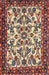 Traditional Brown Red Animal Rug, tr2709