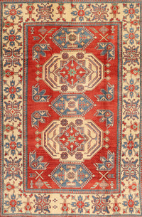 Machine Washable Traditional Red Rug, wshtr2713