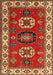 Traditional Bronze Brown Geometric Rug, tr2714