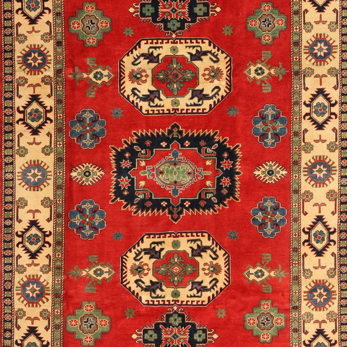 Traditional Bronze Brown Geometric Rug, tr2714