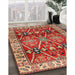 Machine Washable Traditional Peru Brown Rug in a Family Room, wshtr2717