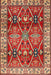 Traditional Brown Geometric Rug, tr2717