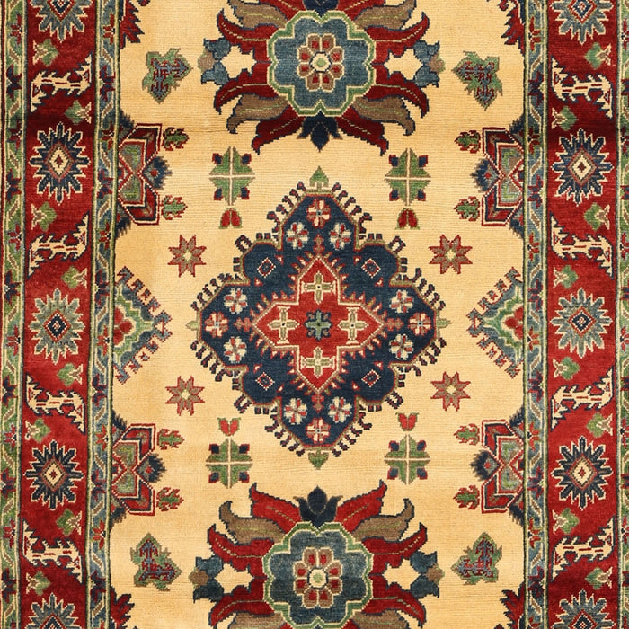 Traditional Fire Brick Red Geometric Rug, tr2719