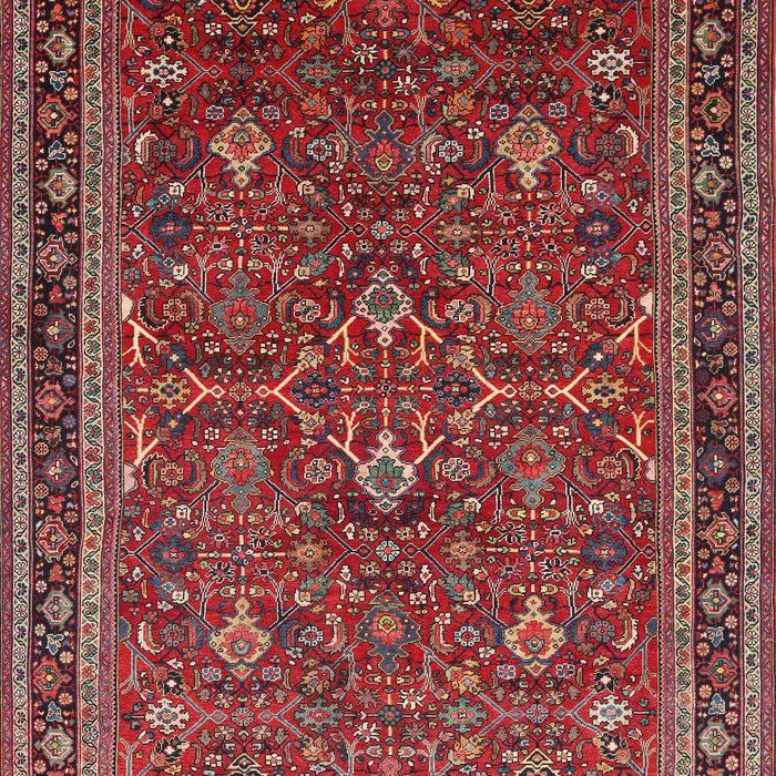 Machine Washable Traditional Dark Almond Brown Rug, wshtr271