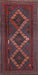 Traditional Saffron Red Persian Rug, tr2722