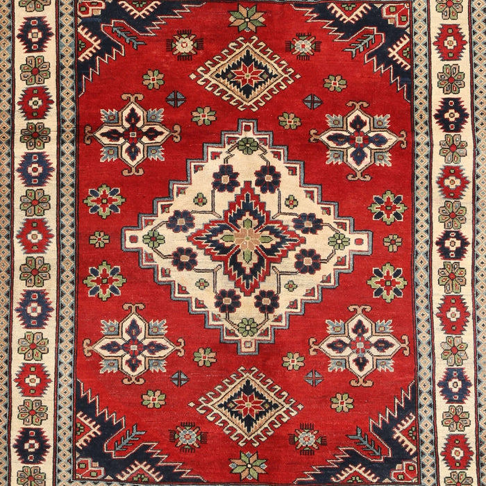 Traditional Red Geometric Rug, tr2723