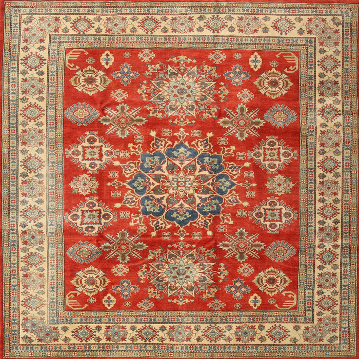 Square Traditional Red Persian Rug, tr2724