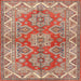 Square Traditional Red Persian Rug, tr2726