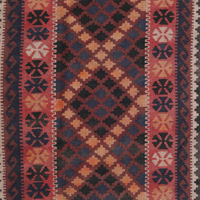 Traditional Chestnut Brown Southwestern Rug, tr2729