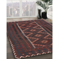 Traditional Rosy Purple Southwestern Rug, tr2730