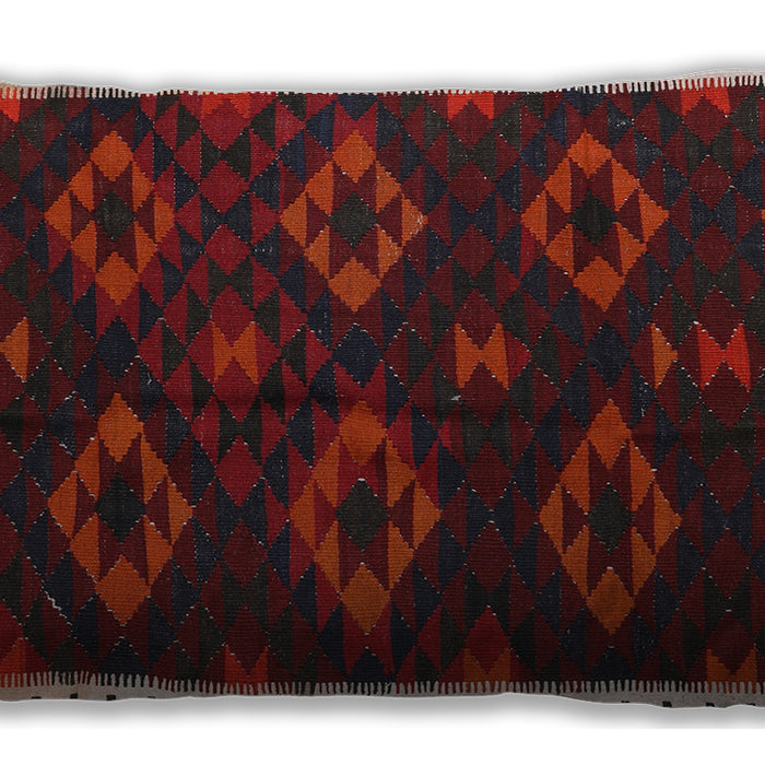 Traditional Classic Rectangular Tomato Red Lumbar Throw Pillow, 13 inch by 19 inch, lbtr2731