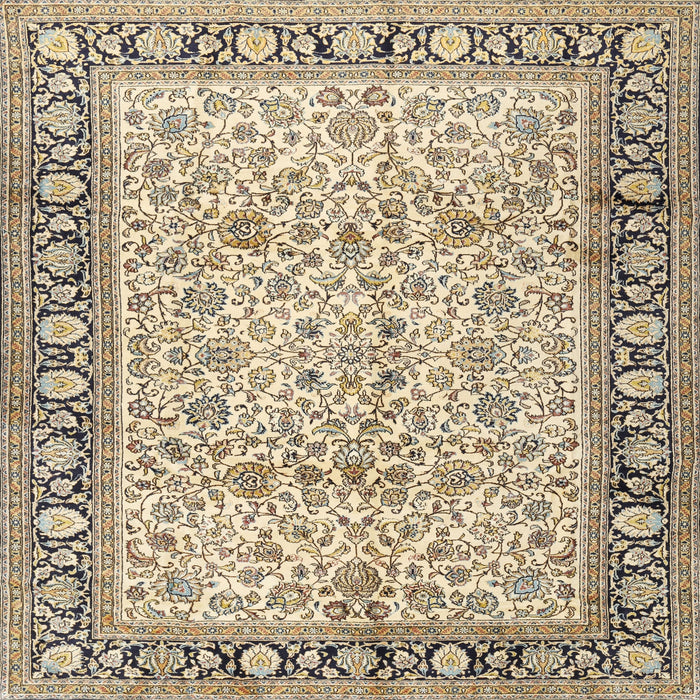 Square Traditional Brown Persian Rug, tr2734