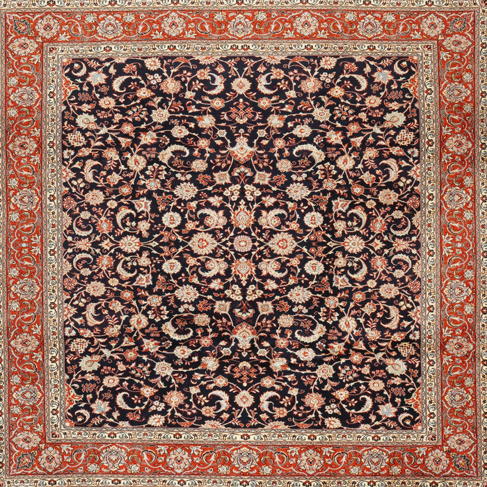 Square Traditional Red Persian Rug, tr2735